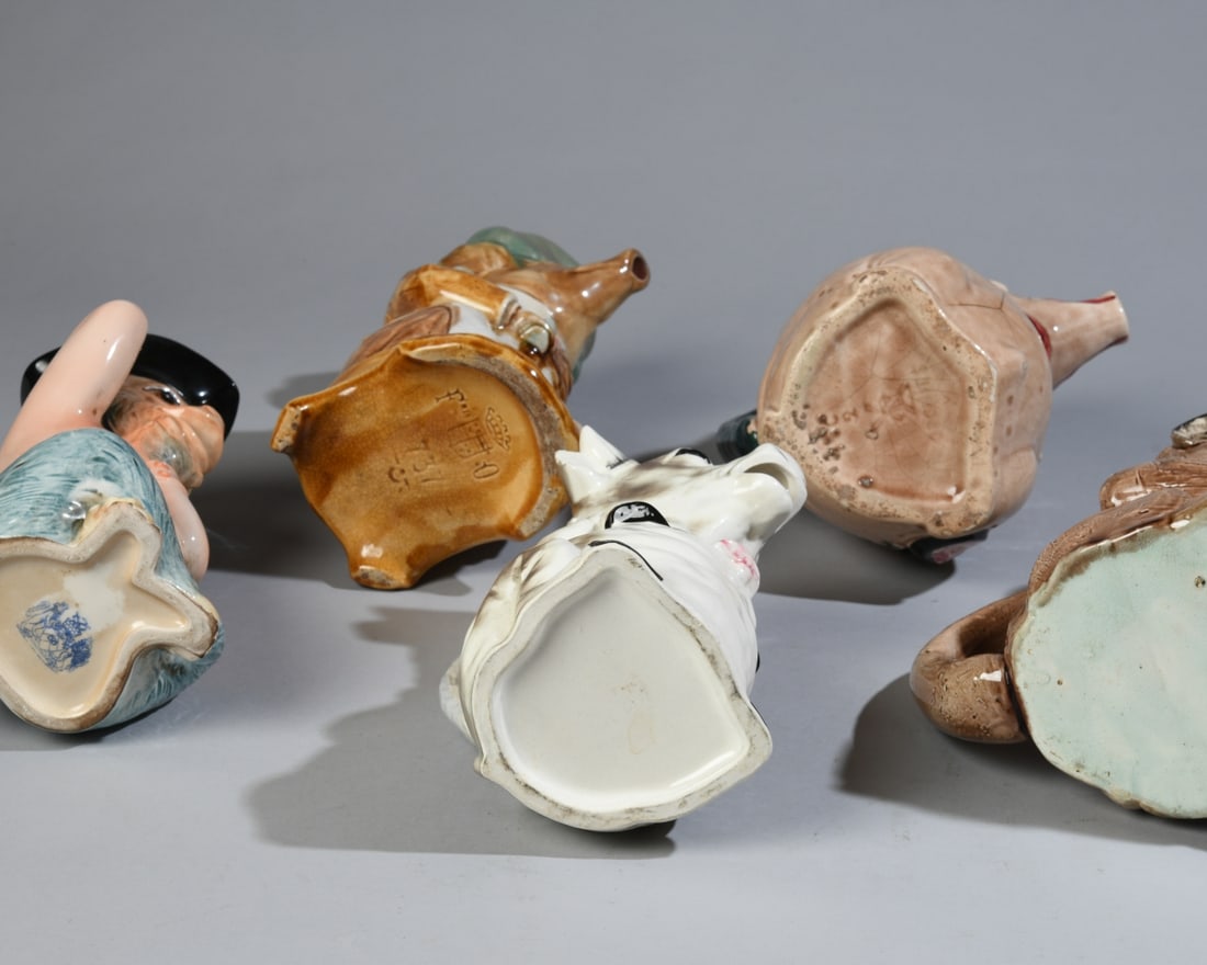 Five Continental Character Jugs - 2