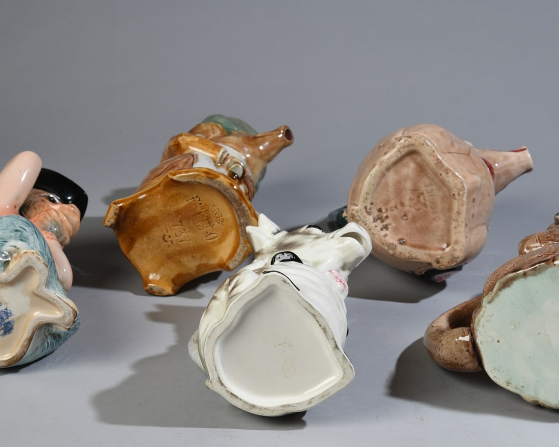 Five Continental Character Jugs - 3