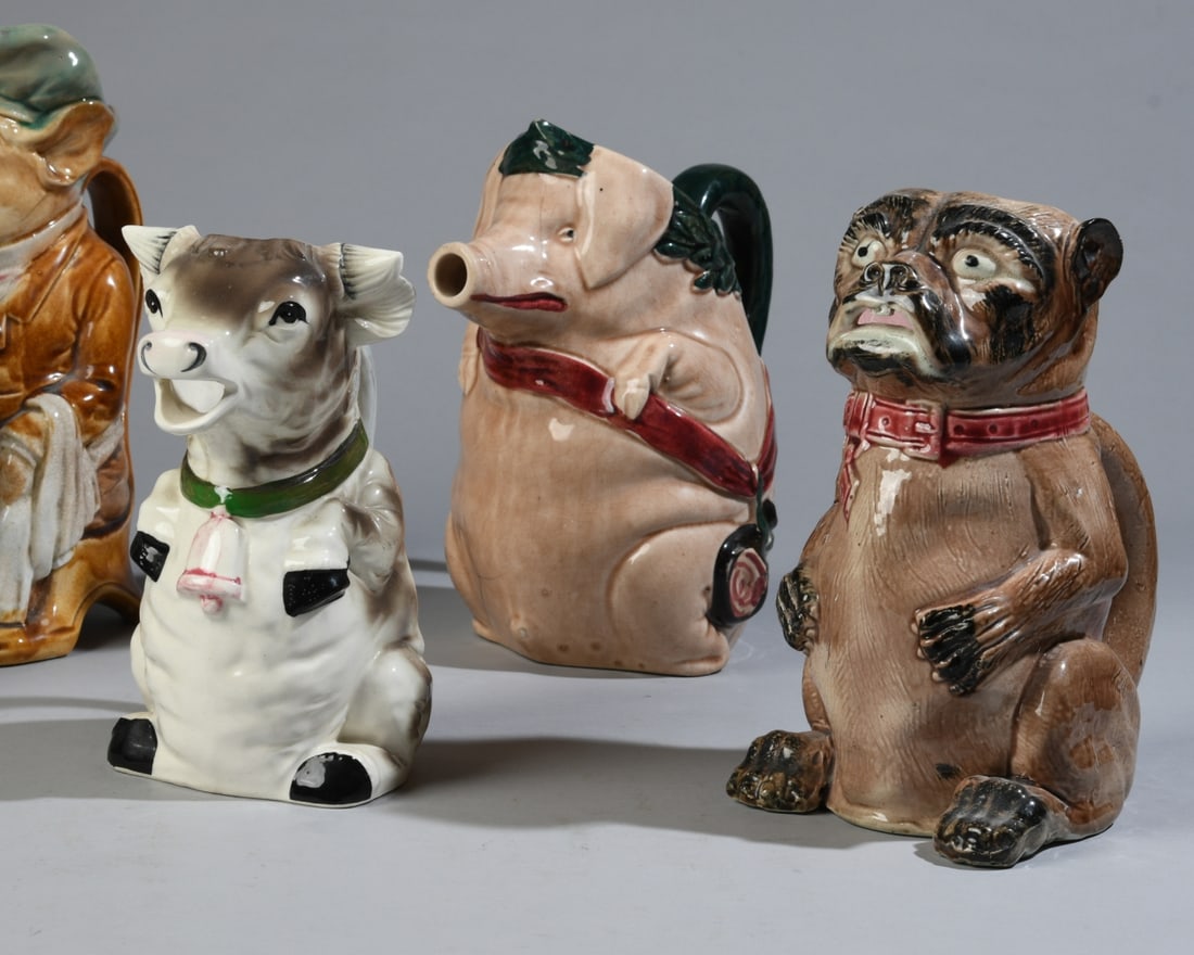 Five Continental Character Jugs - 7