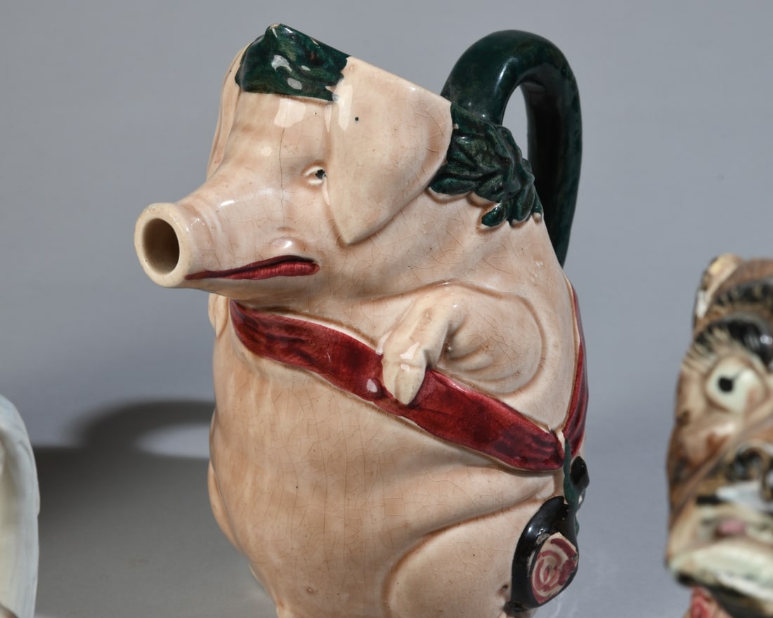 Five Continental Character Jugs - 9