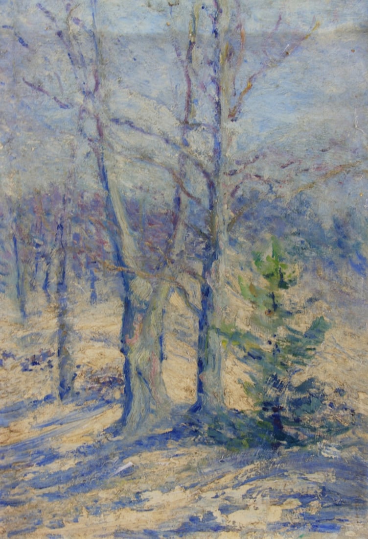 American Winter Impressionist Landscape - 2