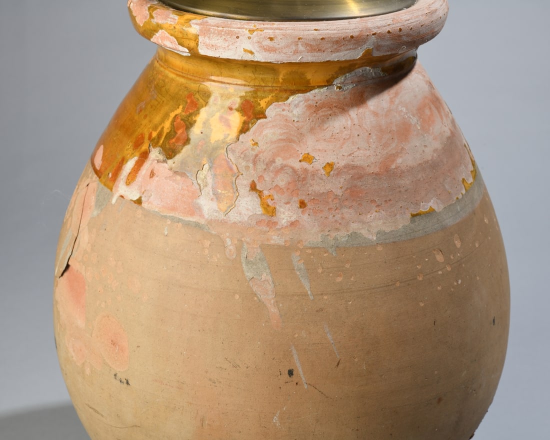 Glazed Earthenware Table Lamp - 8