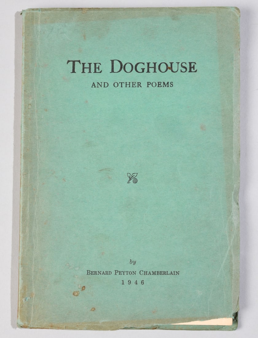 Bernard Peyton Chamberlain Signed 1st Edition (1 of 8)