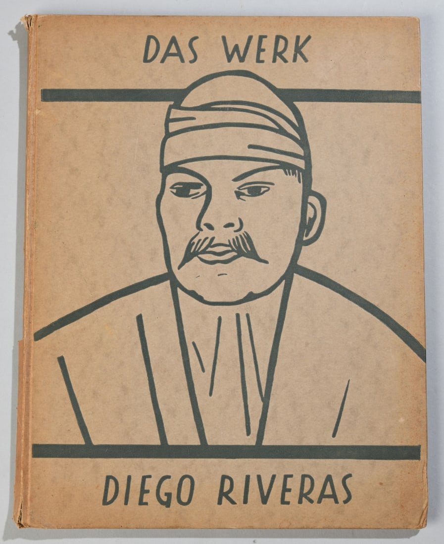 Rare 1928 1st Ed. Das Werk des Malers Diego Rivera (1 of 17)