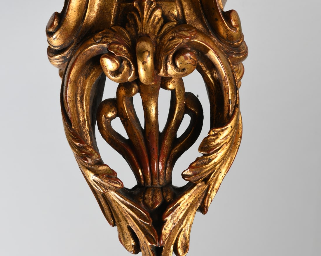 Vintage Rococo Revival Wall Bracket - 4