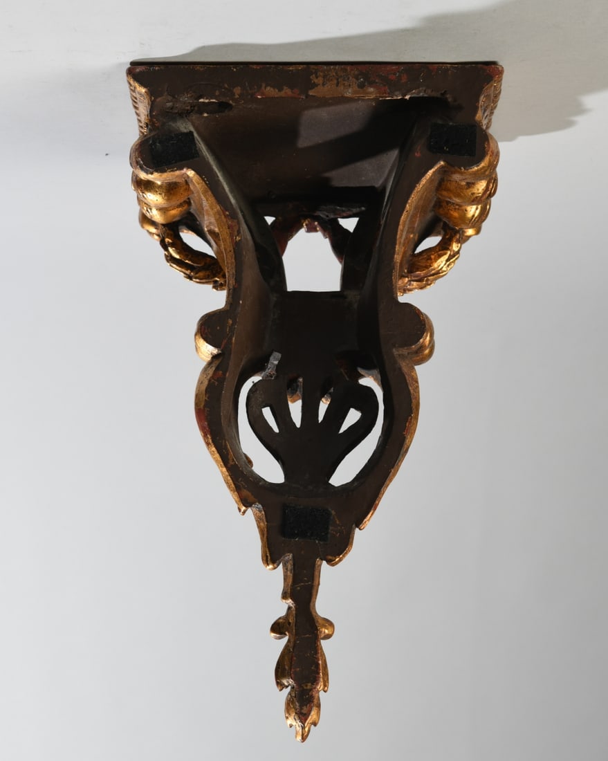 Vintage Rococo Revival Wall Bracket - 6