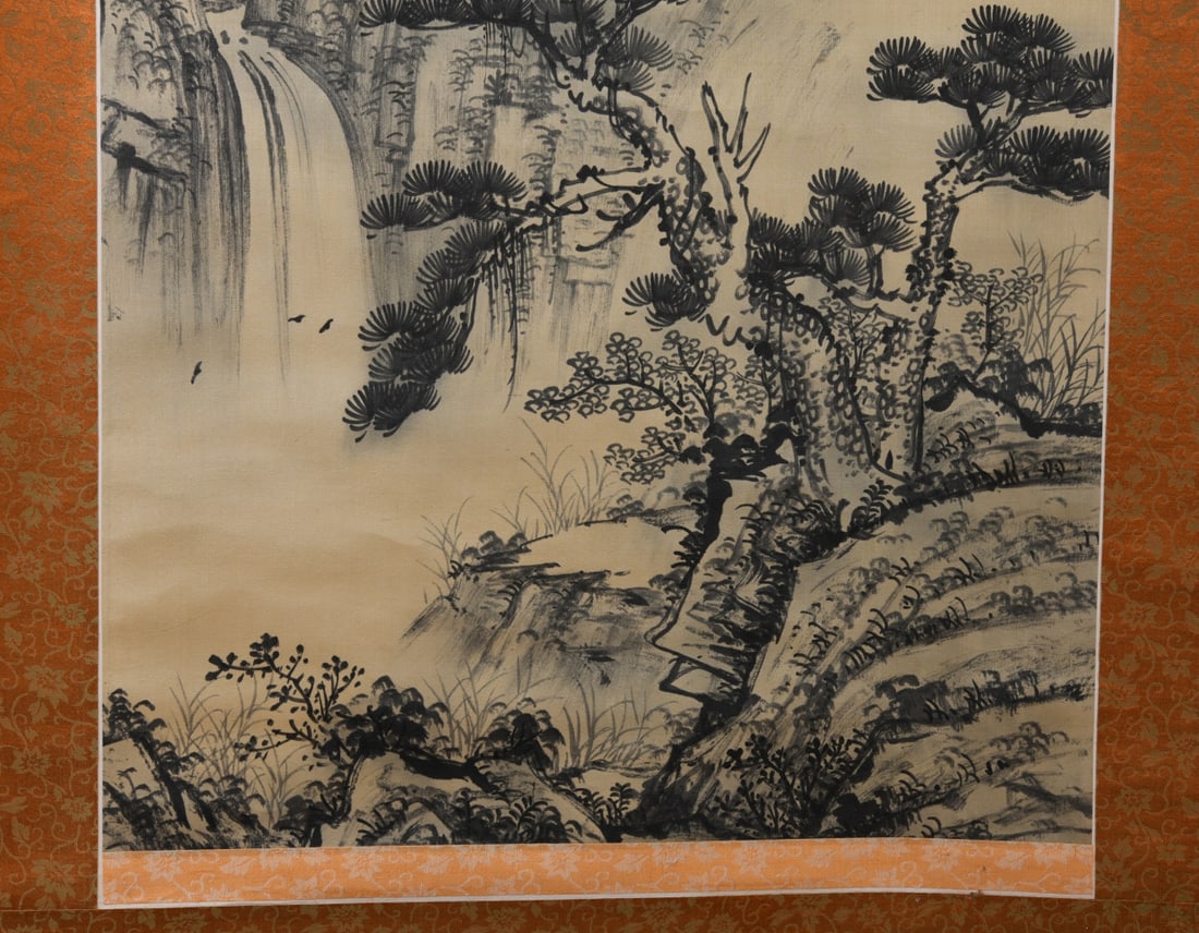 Chinese Landscape Hanging Scroll - 10