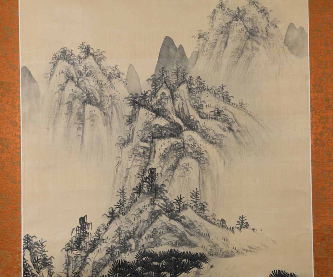 Chinese Landscape Hanging Scroll - 12