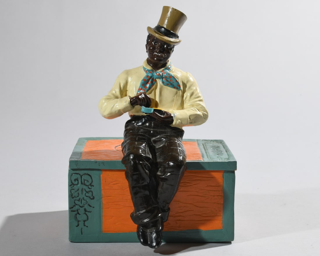 Figural La Rosa Cigar Tobacco Box (1 of 6)