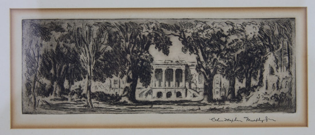 Christopher Hussey Murphy Engraving - 2