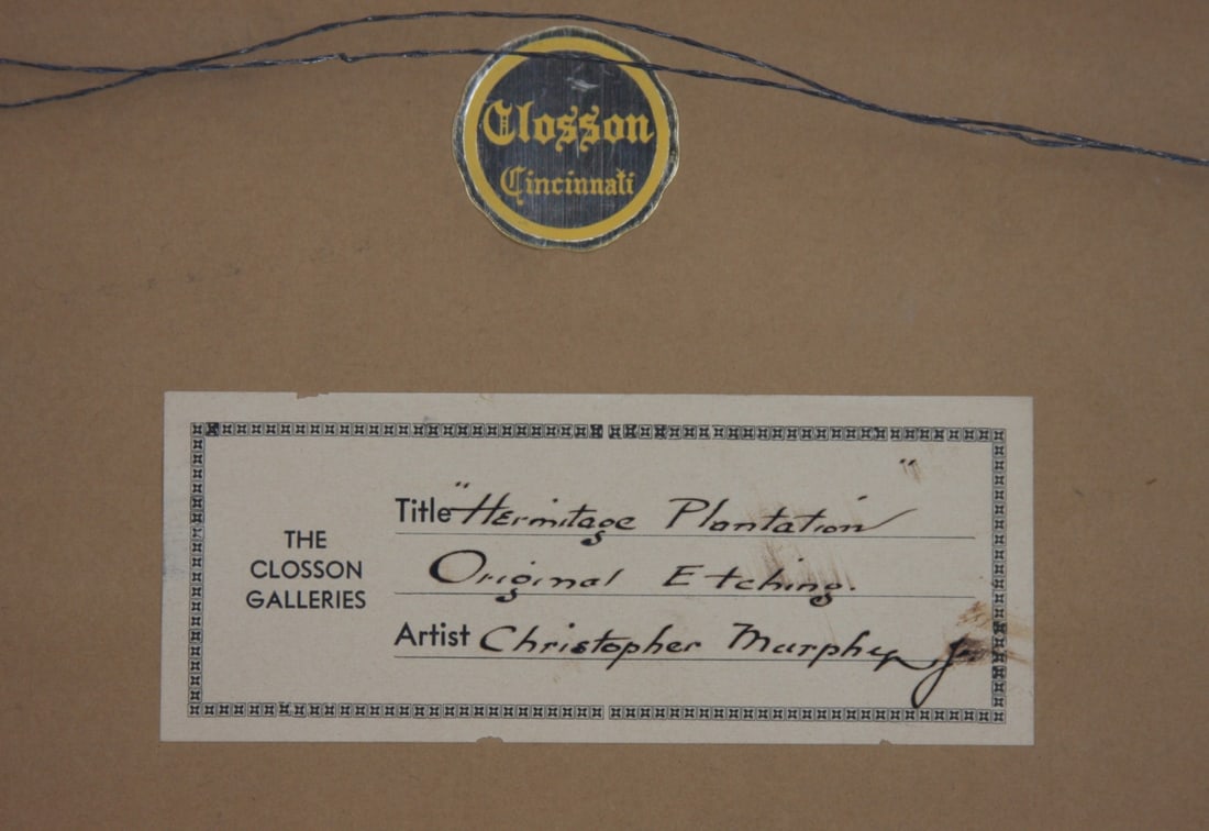Christopher Hussey Murphy Engraving - 6