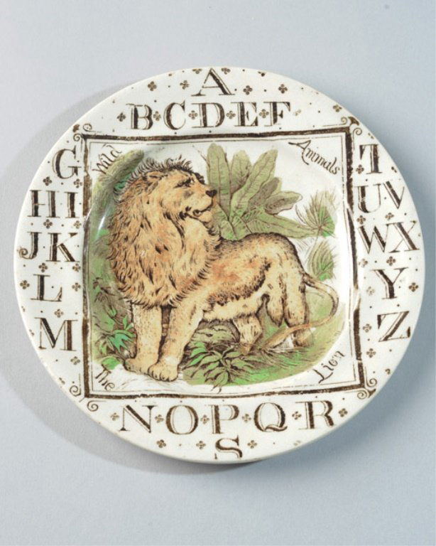 19th C. English Child's Plate (1 of 4)