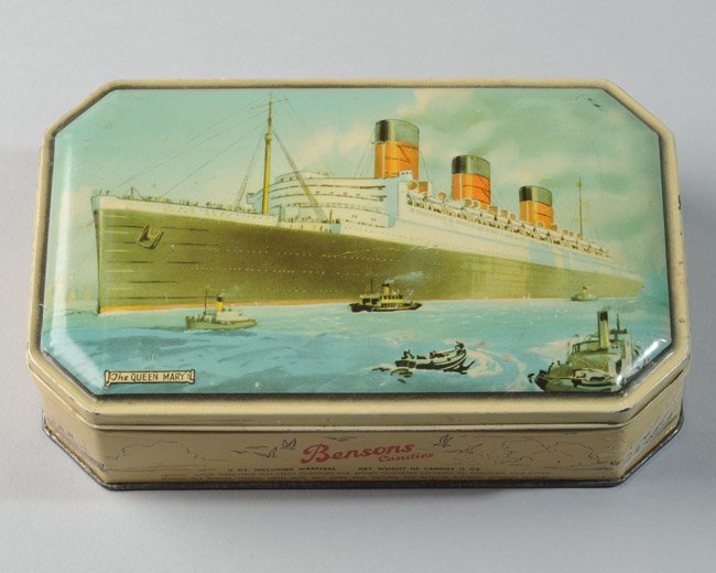 Queen Mary Ocean Liner Candy Tin (1 of 6)