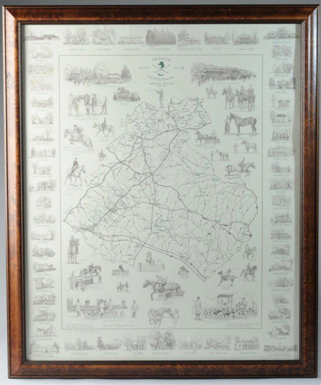 Keswick Hunt Club Centennial Horse Show Poster (1 of 8)