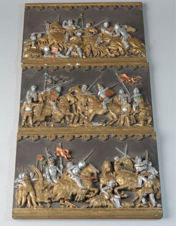 Marcus Designs Medieval Knights Wall Plaque