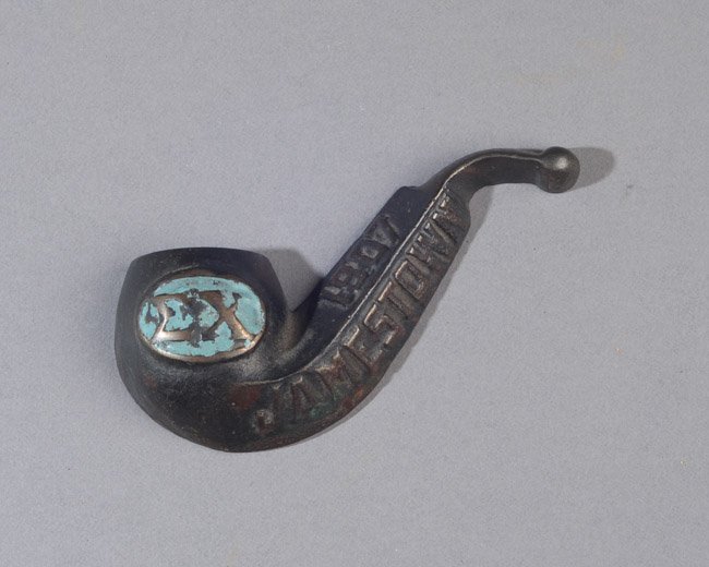 Rare Sigma Chi 1907 Jamestown Expo Paperweight (1 of 7)