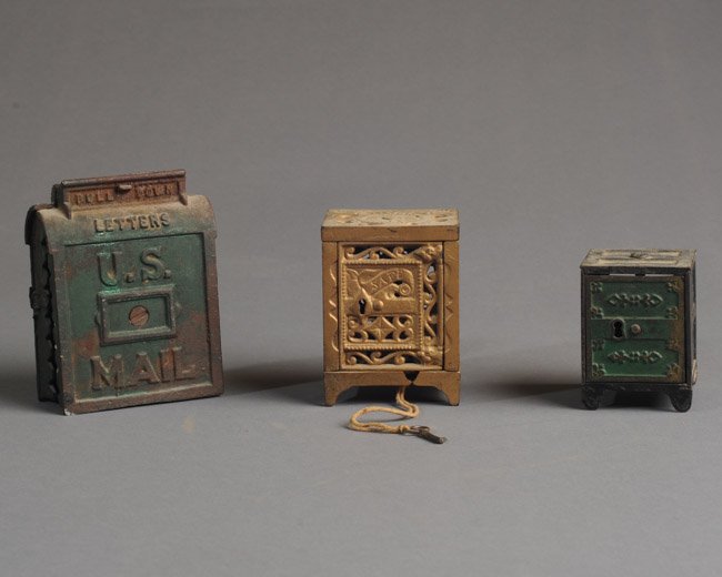 Three Iron Still Banks (1 of 10)