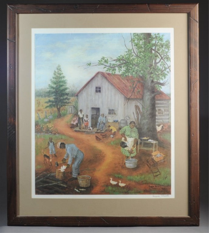 Queena Stovall (1887-1980) Signed Print (1 of 5)