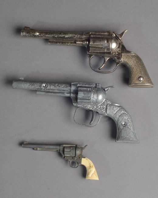 Three Small Toy Cap Pistols (1 of 5)