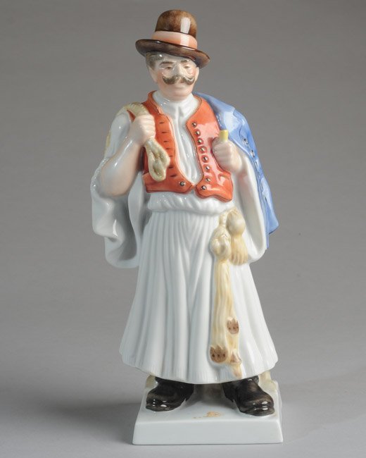 Herend Porcelain Figure of a Hungarian Cowboy (1 of 5)
