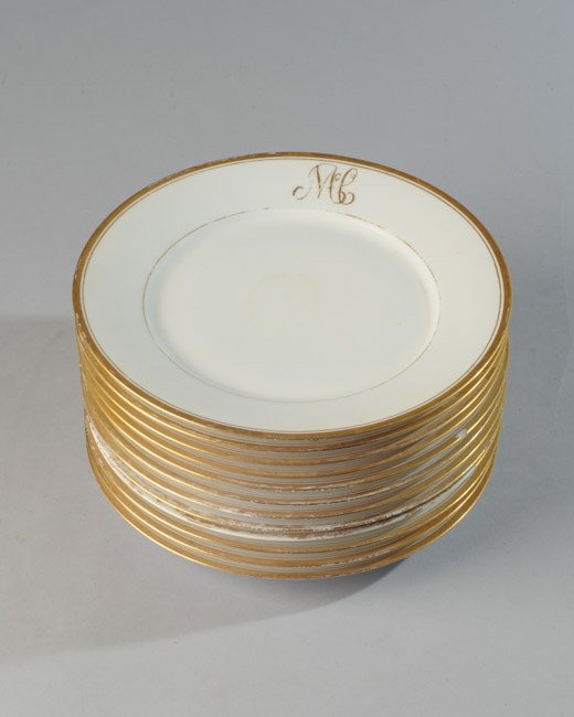 Twelve Haviland Limoges Plates (1 of 1)
