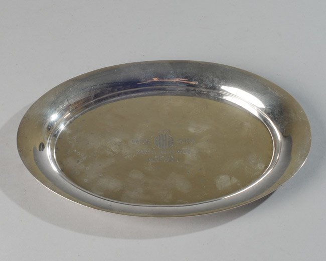 Sterling Silver Horse Show Trophy Plate (1 of 4)