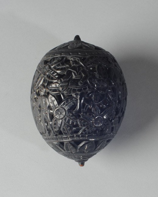 19th Century Mexican Carved Coconut Bank (1 of 5)