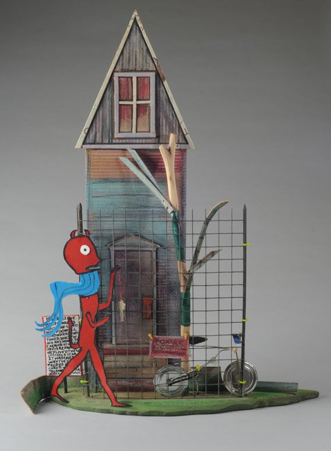 Robert Henry Graham Mixed Media Composition (1 of 6)