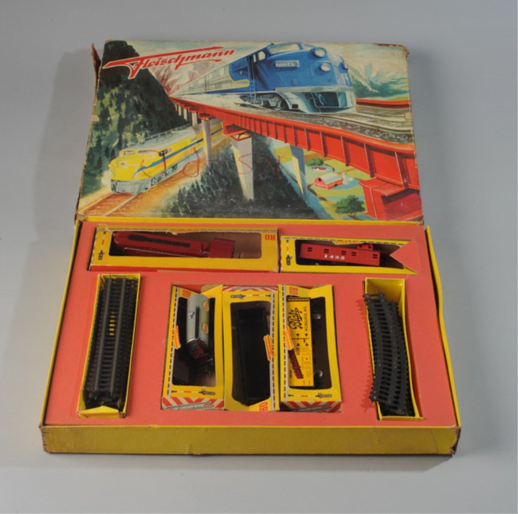 Vintage Fleischmann Train Set (1 of 3)