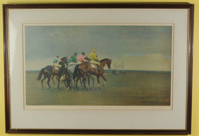 Alfred James Munnings (1878-1959) Chromolithograph (1 of 4)