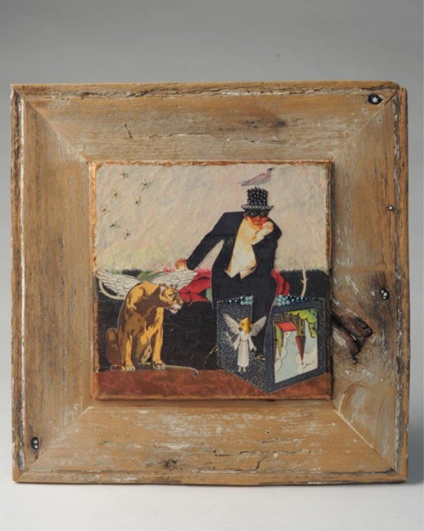 Shelby Fischer Mixed Media on Canvas (1 of 4)