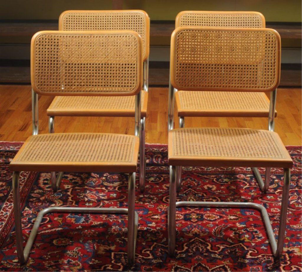 4 Marcel Breuer Cesca Chairs (1 of 5)