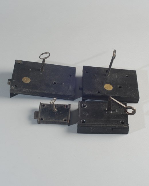 Lot of 4 Early Door Locks (1 of 4)