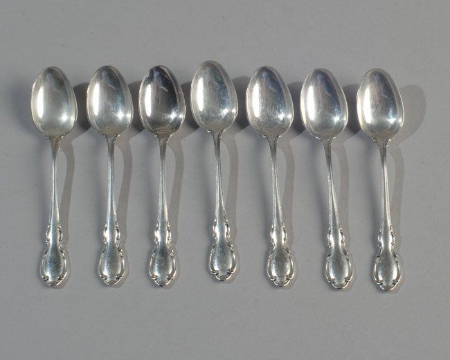 Seven Towle Sterling Silver Demitasse Spoons (1 of 3)