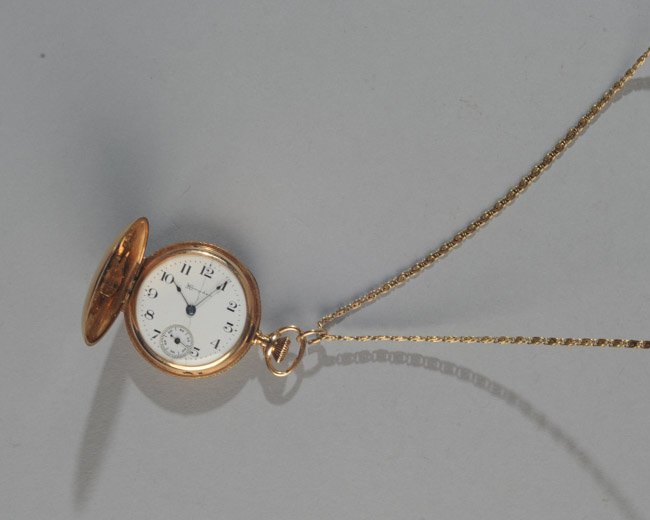 Hampden 14k Gold Pocket Watch (1 of 4)