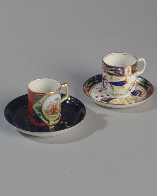 Two Austrian Demitasse Cups and Saucers (1 of 7)