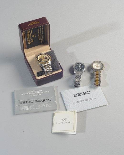 Three Gent's Wristwatches (1 of 4)