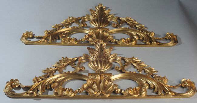 Pair of Italian Gilt Architectural Elements (1 of 2)
