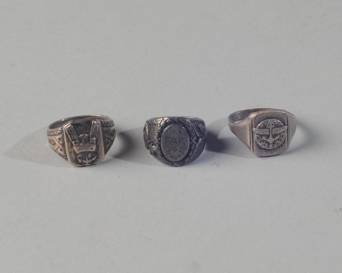 Three Unusual Sterling Rings (1 of 1)