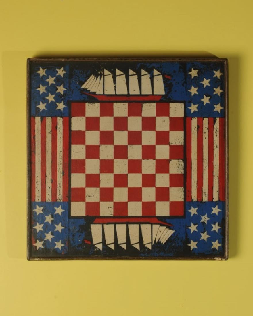 G. Miller Folk Art Game Board (1 of 3)