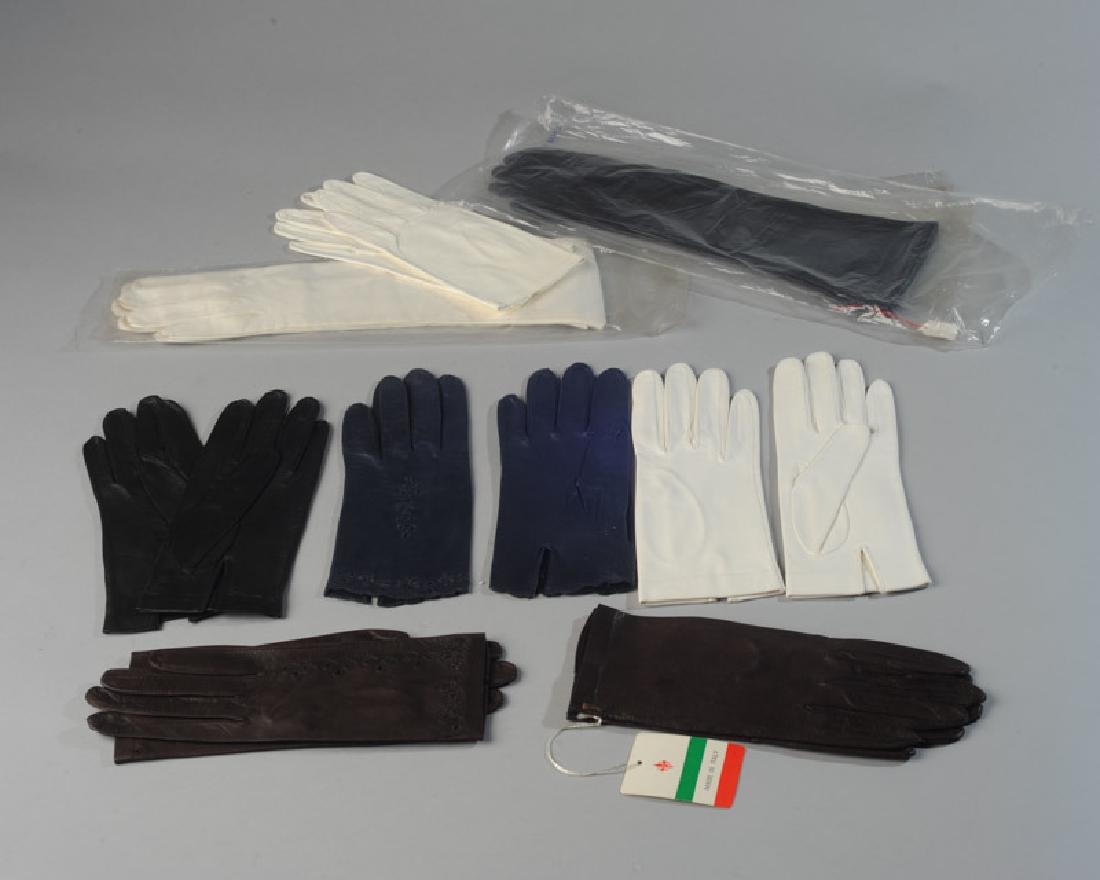 Lot of Ladies Gloves: Including "Made in Italy".