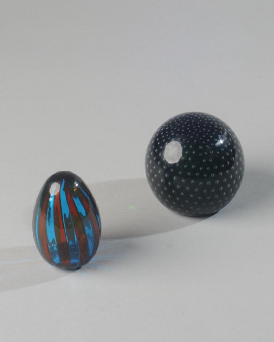 Two Glass Paperweights (1 of 4)