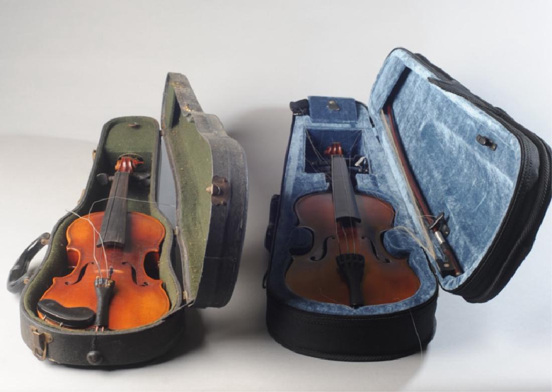 Two Violins in Cases (1 of 3)