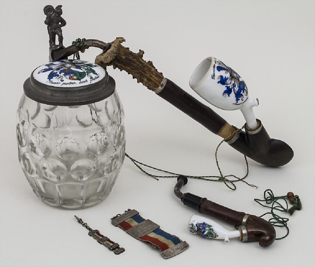 5-teiliges Konvolut Studentika / A set of studentica, (1 of 2)