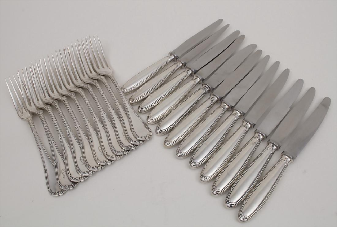 Versilbertes Christofle-Obstbesteck f. 12 Personen / A (1 of 1)