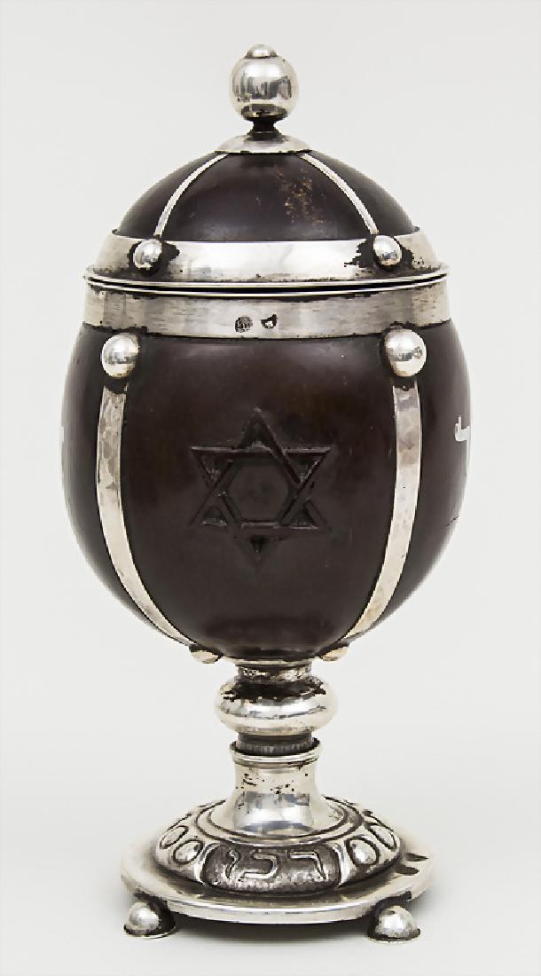 Judaica Gewürzdose/ A spice can, Wien/Vienna, 1836 (1 of 4)