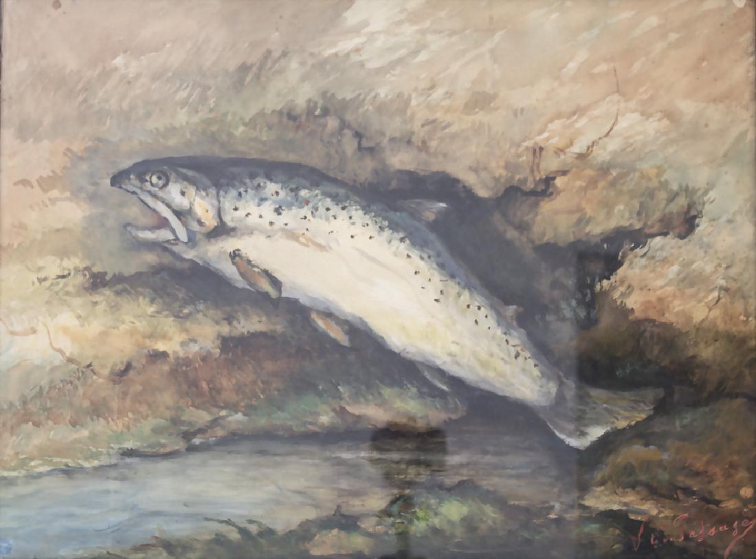 Du Passage (19./20. Jh.), 'Bachforelle' / 'A brown (1 of 3)