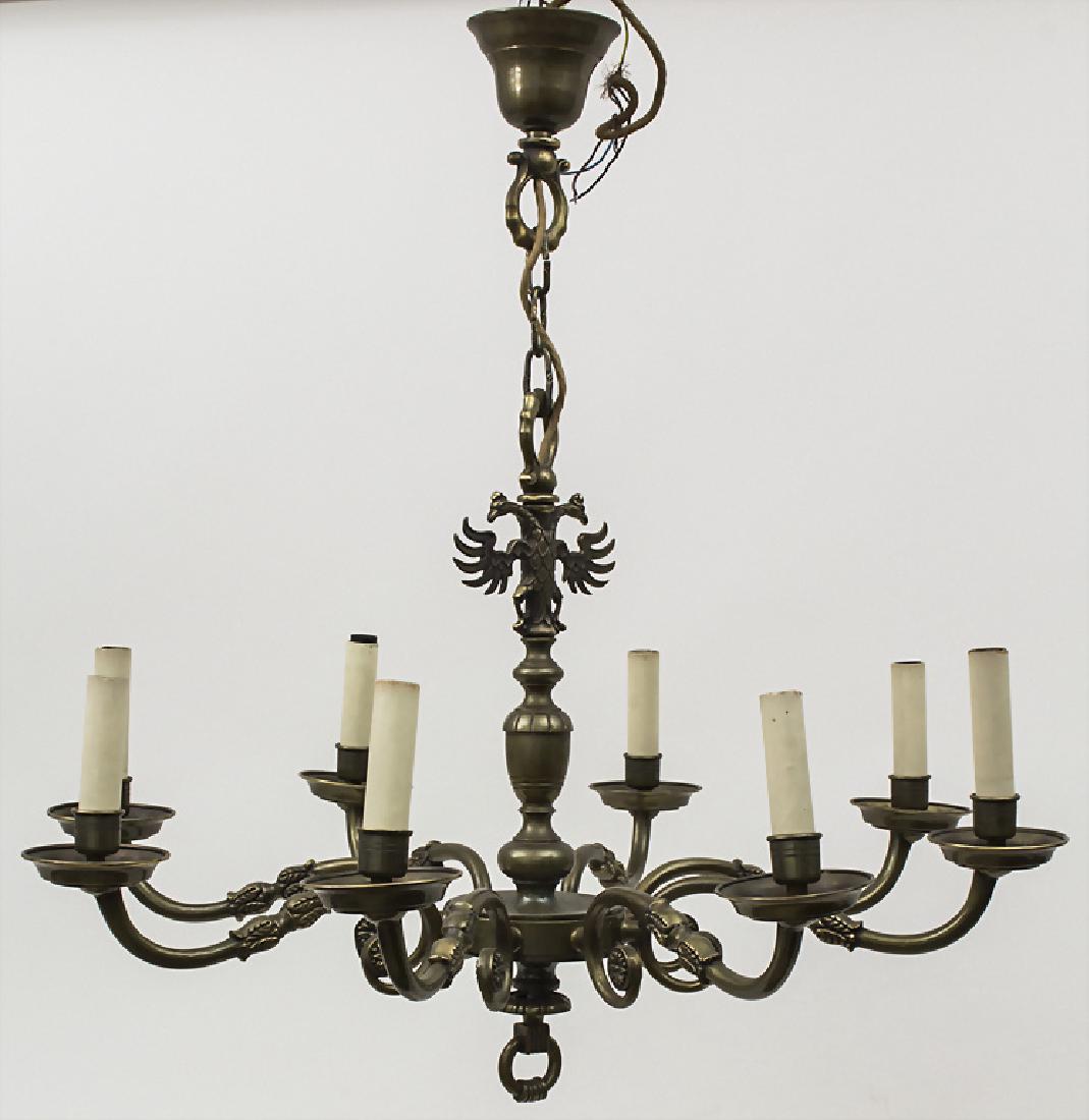 Deckenleuchter mit Doppeladler / A chandelier with (1 of 2)