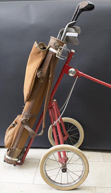 Set Golfschläger mit Waagen / A set of golf club with (1 of 10)