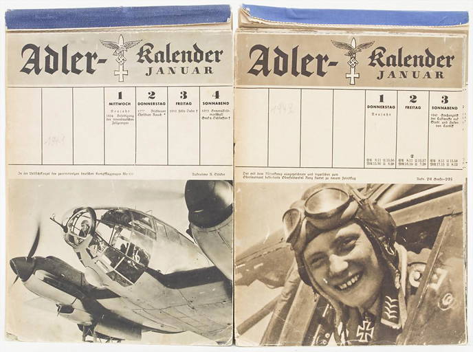 Luftwaffen Kalender 'der Adler' / Air Force Calendar,